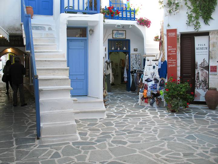Walking in Old Naxos-Town